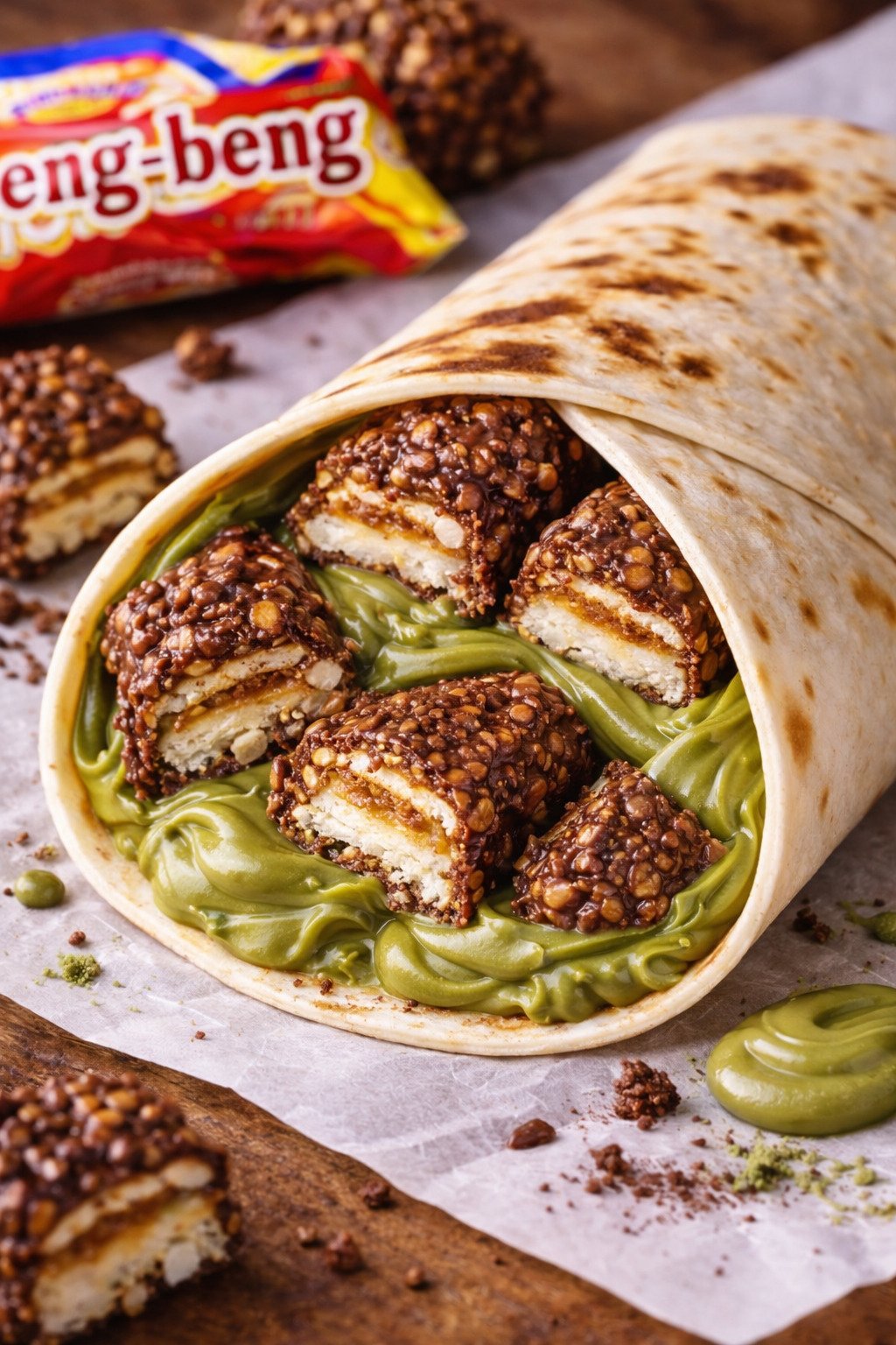 Kebab Beng beng matcha